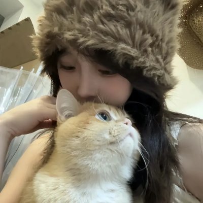 在水中
